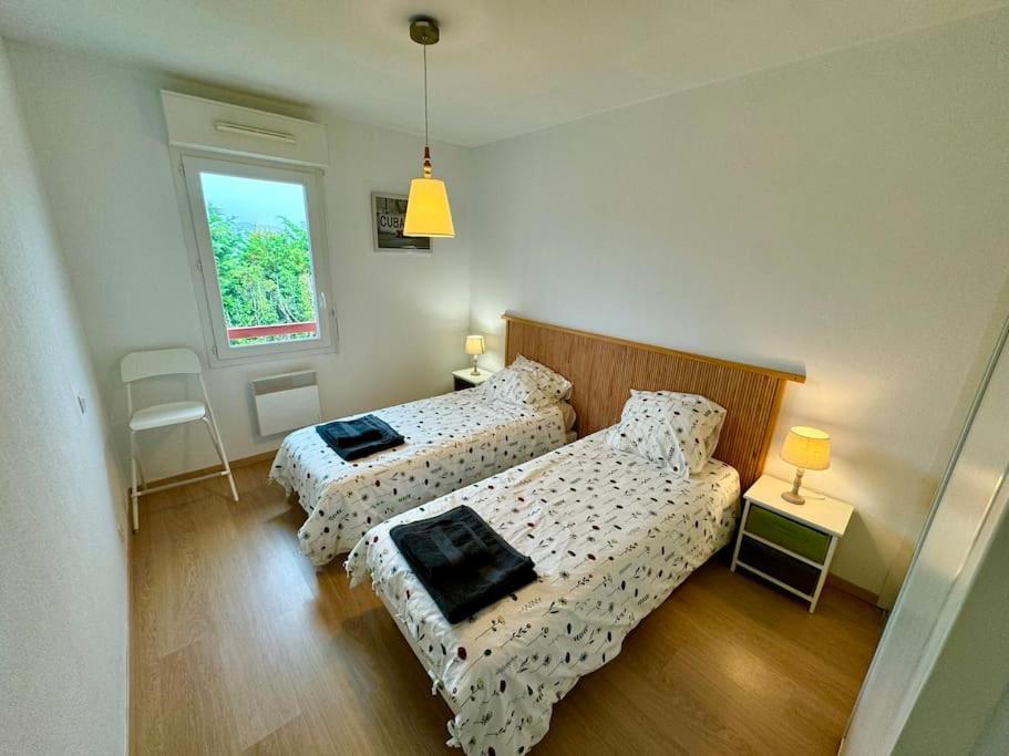 Grand Appartement - Piscine - Plage- Terrasse サン＝ジャン＝ド＝リュズ エクステリア 写真